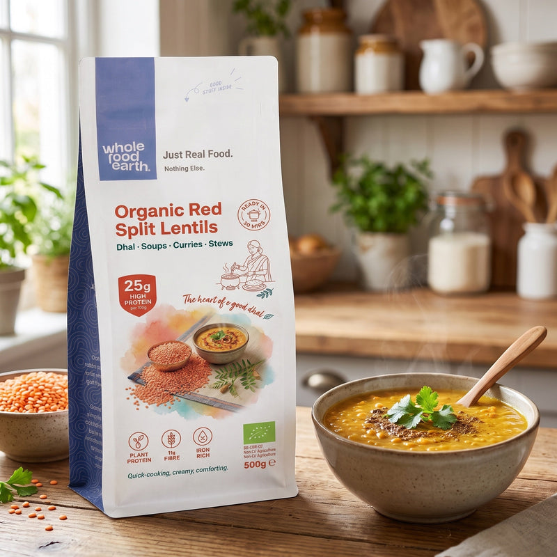 Organic Red Split Lentils