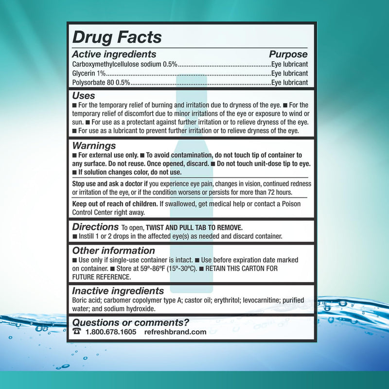 Refresh Digital PF Eye Drops — Preservative-Free Hydration for Digital Eye Strain (30 Count)