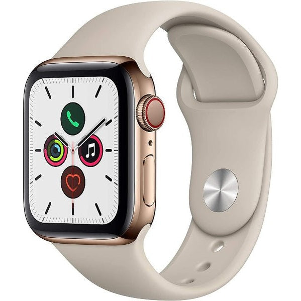 Refurbished Apple Watch Series 5 40mm Stainless Steel Cellular | Unlocked