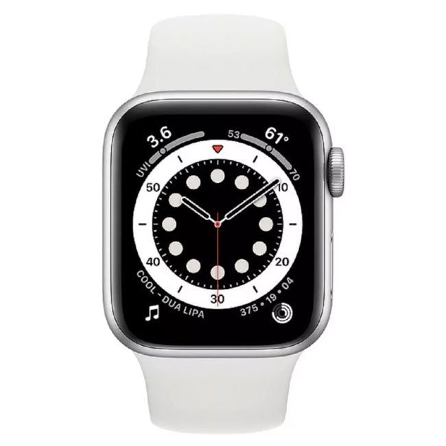 Refurbished Apple Watch Series 6 44mm Cellular Stainless Steel | Unlocked
