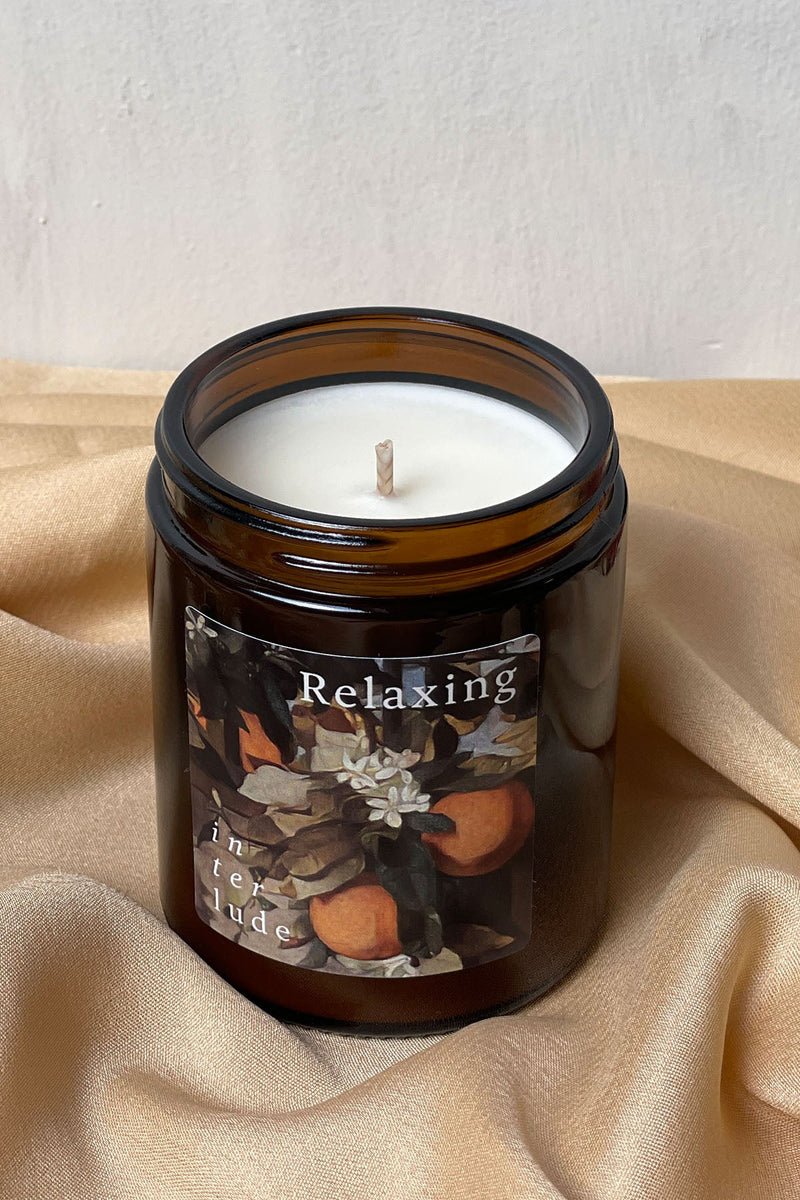 Relaxing Essential Oil Candle