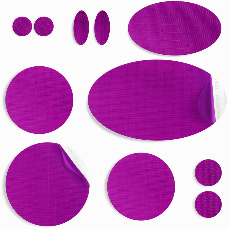 Repair Patches (30+ Colours) for Puffer Jackets, Tents, Upholstery - Stick On, Waterproof, Tear-Cold-Heat-Resistant