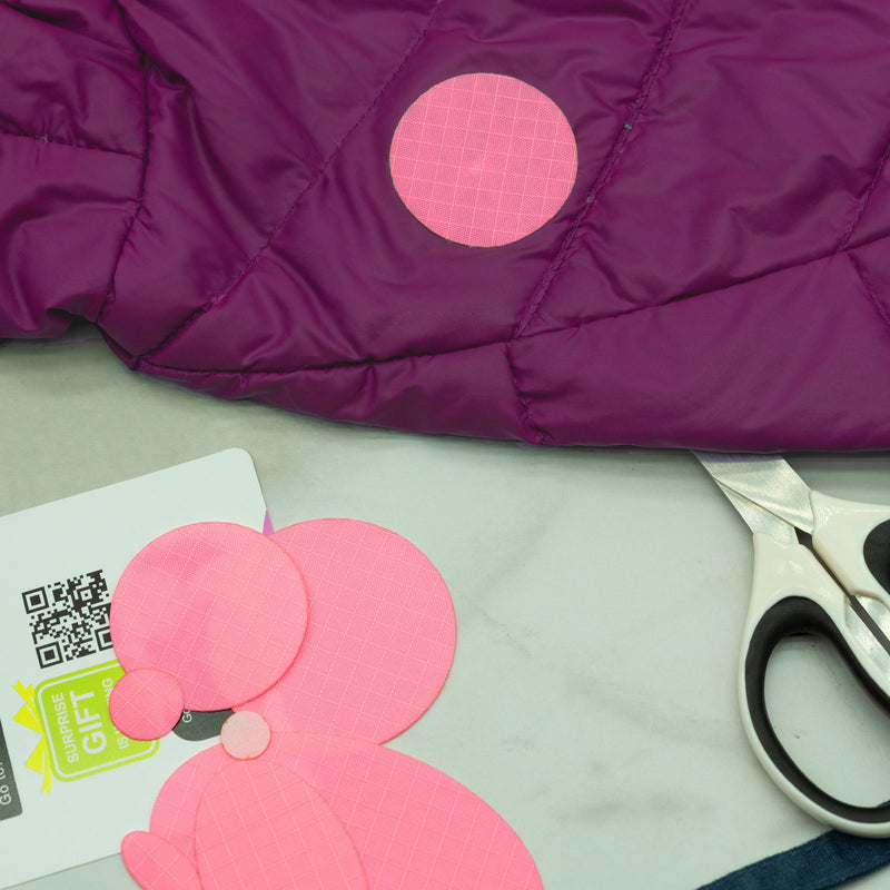 Repair Patches (30+ Colours) for Puffer Jackets, Tents, Upholstery - Stick On, Waterproof, Tear-Cold-Heat-Resistant