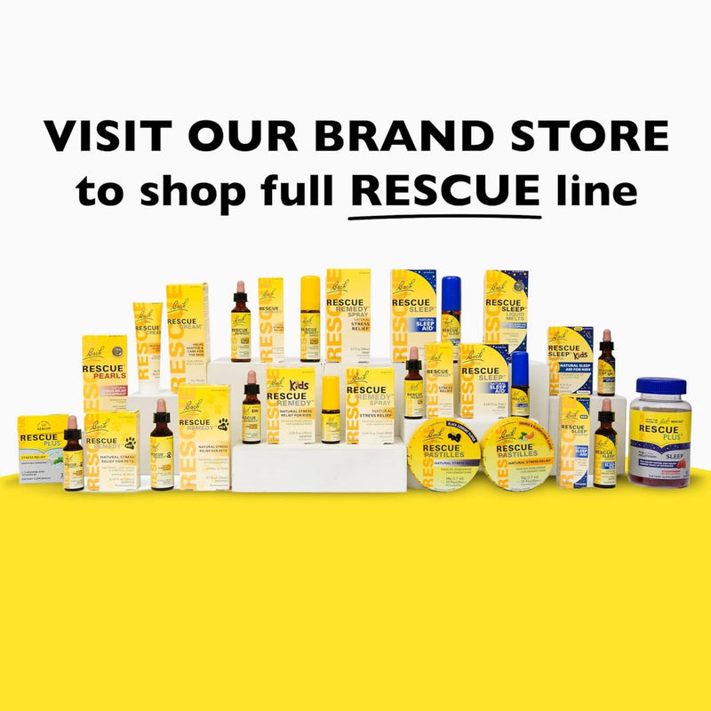 RESCUE REMEDY Dropper 10mL – Natural Homeopathic Stress Relief