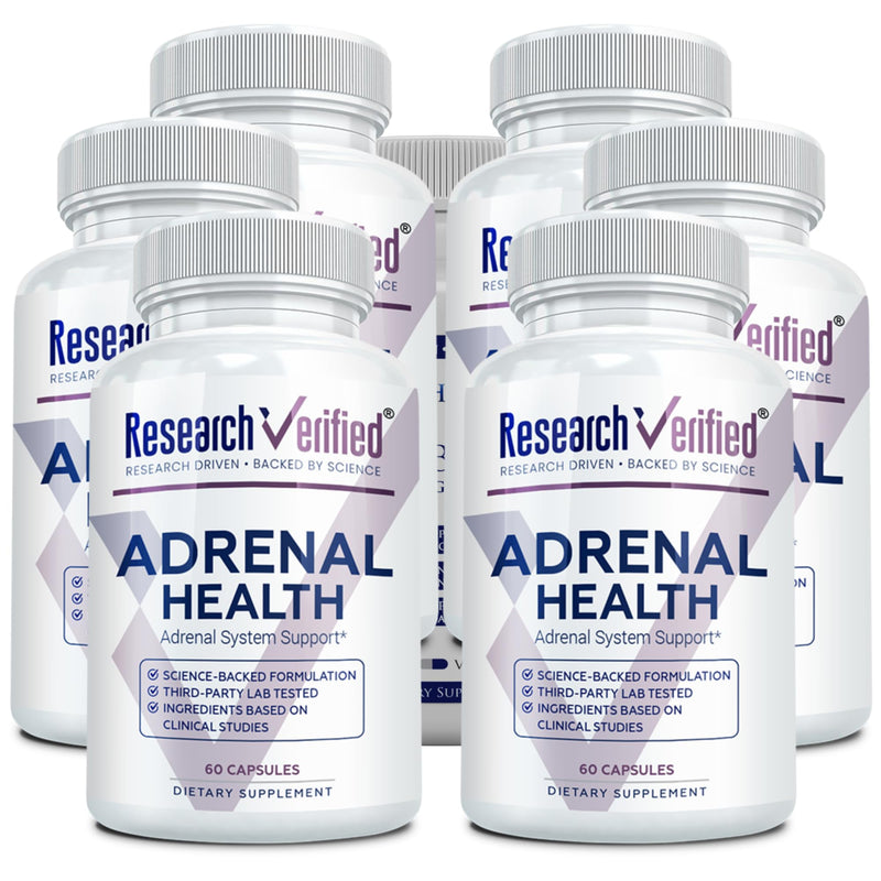 Research Verified Adrenal Support – 360 Capsules | Cortisol Balance & Energy