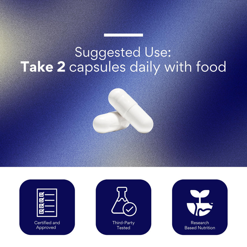 Research Verified Adrenal Support – 360 Capsules | Cortisol Balance & Energy