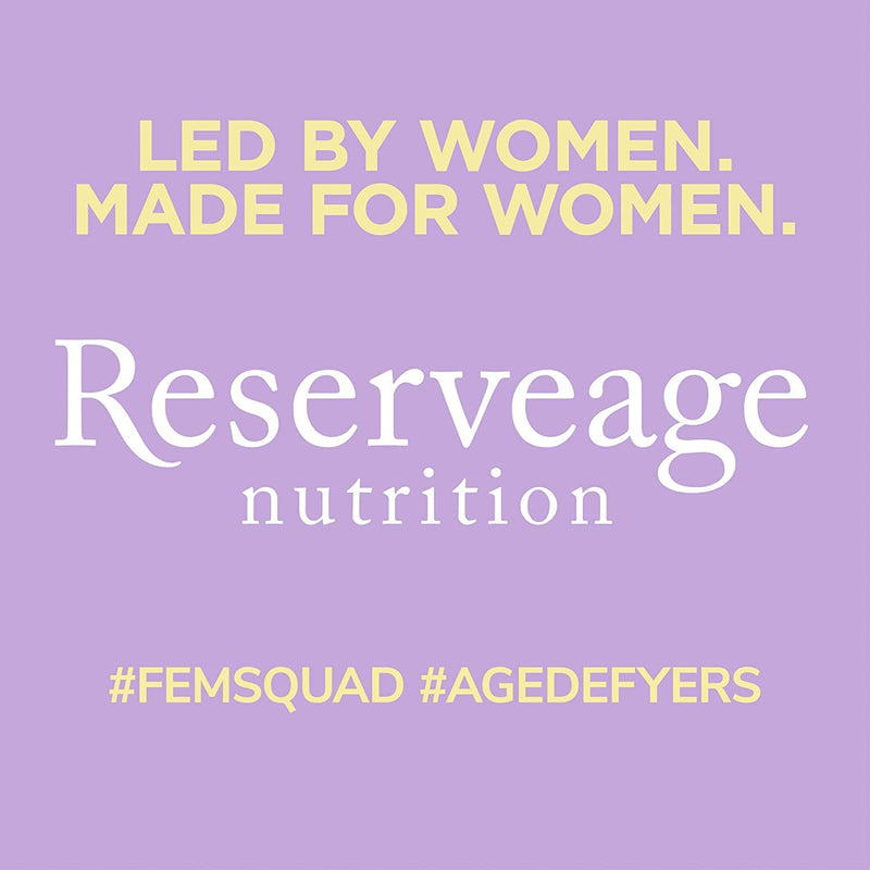 Reserveage Beauty Resveratrol 500 mg — Heart & Cellular Health Antioxidant Support | Vegan Capsule