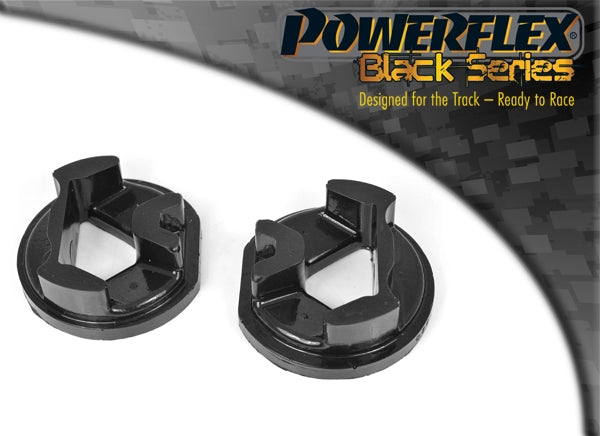 POWERFLEX BLACK SERIES - MEGANE II INC RS 225, R26 AND CUP (2002-2008)LOWER ENGINE MOUNT INSERT