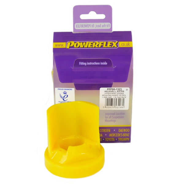 POWERFLEX - UPPER RIGHT ENGINE MOUNTING INSERT PETROL (ASTRA / ZAFIRA)
