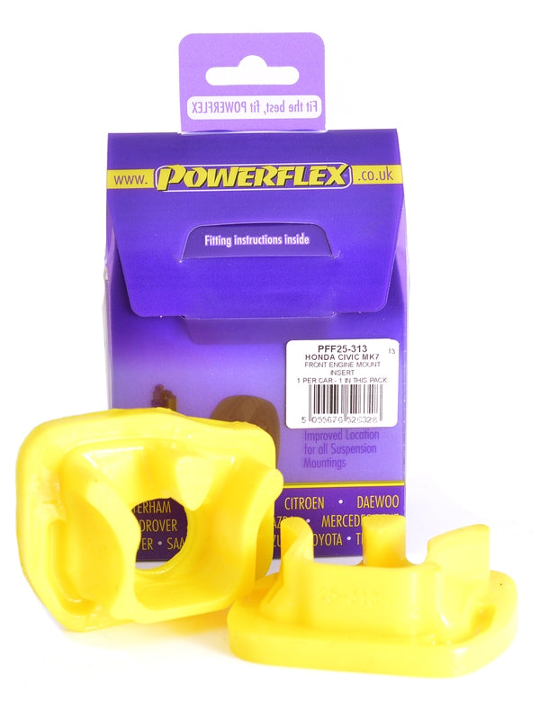POWERFLEX - HONDA MK7 EP/EU INC. TYPE-R (2001 - 2005) FRONT ENGINE MOUNT INSERT