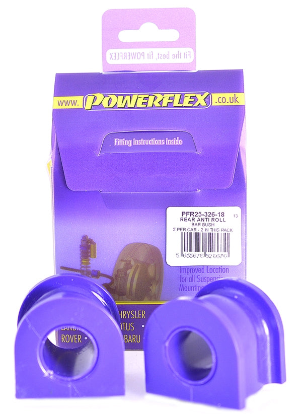 POWERFLEX - HONDA MK7 EP/EU INC. TYPE-R (2001 - 2005) REAR ANTI ROLL BAR BUSH 18MM