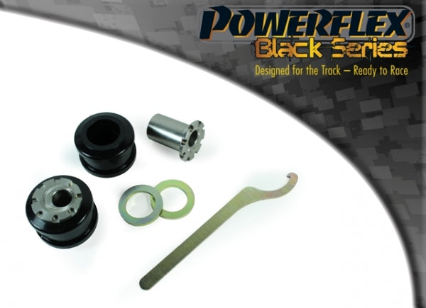POWERFLEX BLACK SERIES - MEGANE III RS (2008-2016) FRONT ARM FRONT BUSH CAMBER ADJUSTABLE
