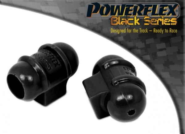POWERFLEX BLACK SERIES - CLIO II INC 172 & 182 (1998-2012) FRONT ANTI ROLL BAR OUTER MOUNT 23MM