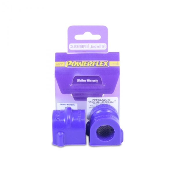 POWERFLEX - ASTRA MK4 - ASTRA G (1998 - 2004) FRONT ANTI ROLL BAR MOUNTING BUSH 22MM