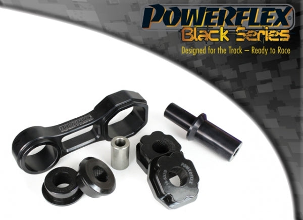 POWERFLEX BLACK SERIES - FIAT 500 (US MODELS INC ABARTH) LOWER TORQUE MOUNT, TRACK USE