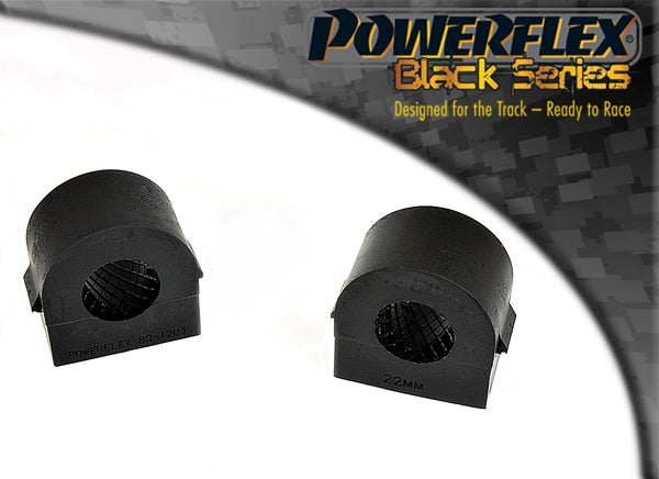 POWERFLEX BLACK SERIES - ASTRA MK5 - ASTRA H (2004 - 2010) FRONT ANTI ROLL BAR MOUNTING BUSH 21MM (2 PIECE)