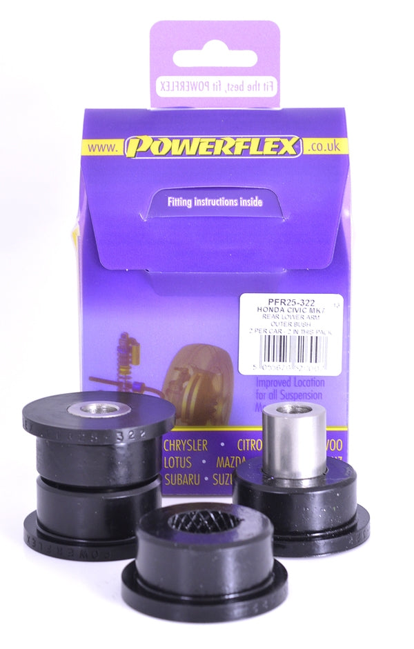 POWERFLEX - HONDA MK7 EP/EU INC. TYPE-R (2001 - 2005) REAR LOWER ARM OUTER FRONT BUSH 12MM