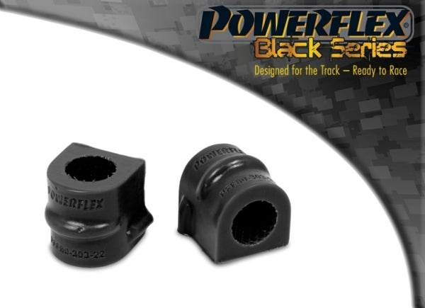 POWERFLEX BLACK SERIES - ASTRA MK4 - ASTRA G (1998 - 2004) FRONT ANTI ROLL BAR MOUNTING BUSH 22MM