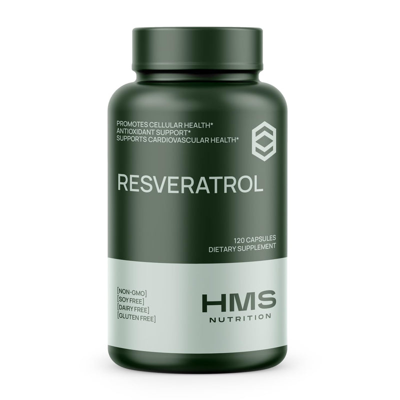 Resveratrol 1400mg 120 Capsules | High Potency Trans-Resveratrol, Antioxidants & Heart Health