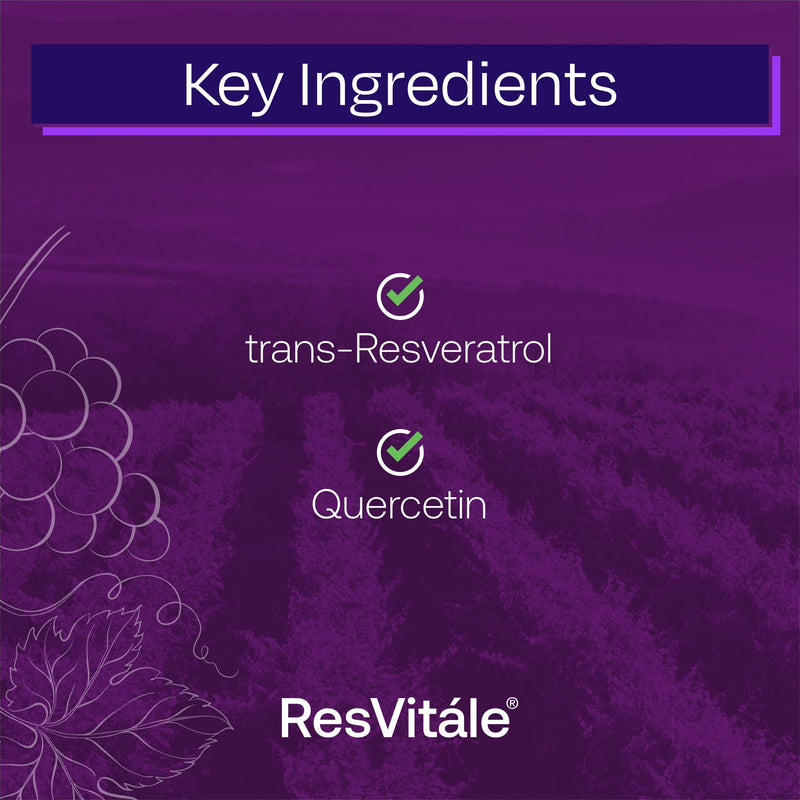 ResVitále Resveratrol 250 mg - 120 Veggie Capsules | Longevity
