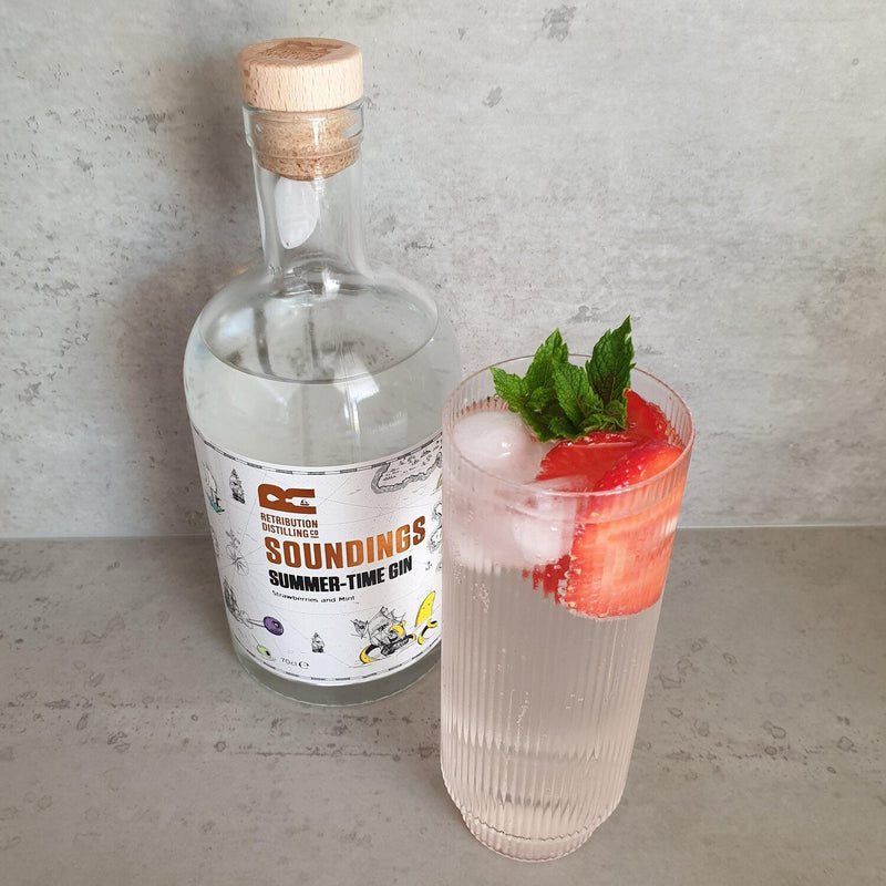 Retribution Distilling Summertime Gin, Soundings, 70cl