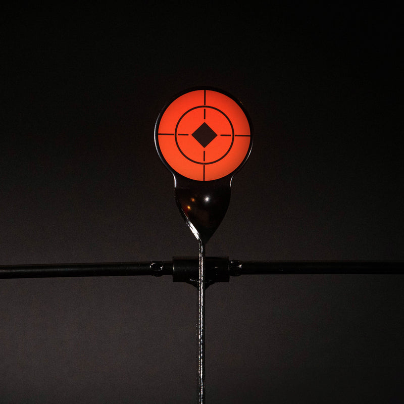 Gallery Swinging Auto Reset Metal Target Set Black 36cm