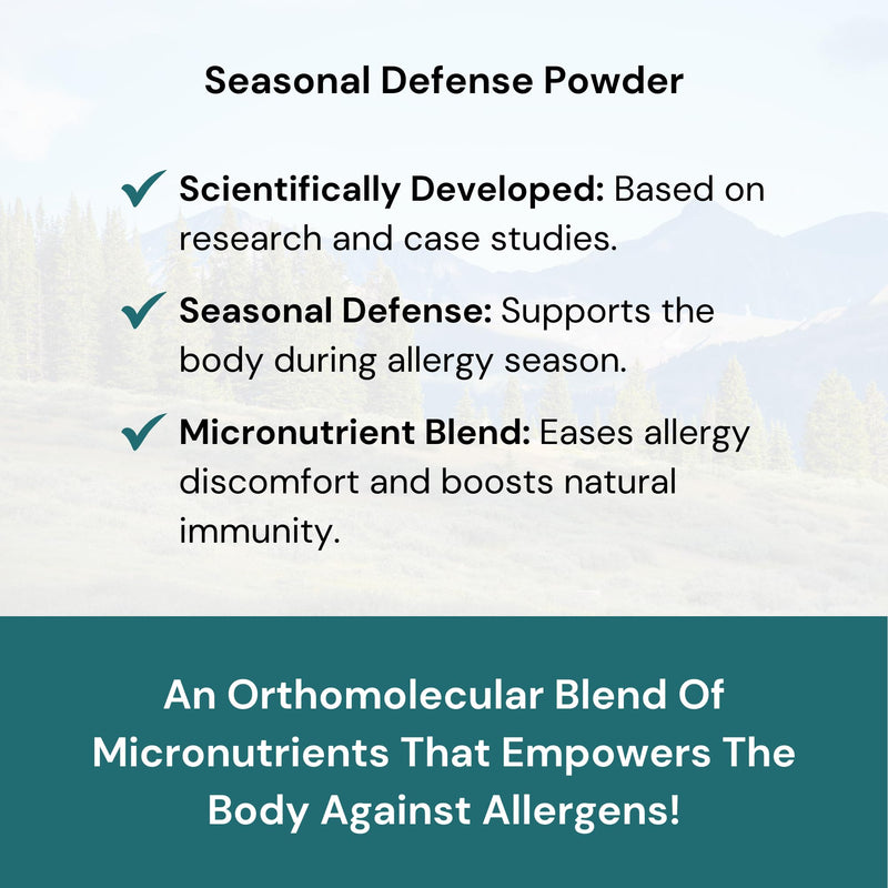 Revitalize Wellness Seasonal Defense Powder – Bromelain, NAC, Quercetin, Vitamin C | 30 Servings