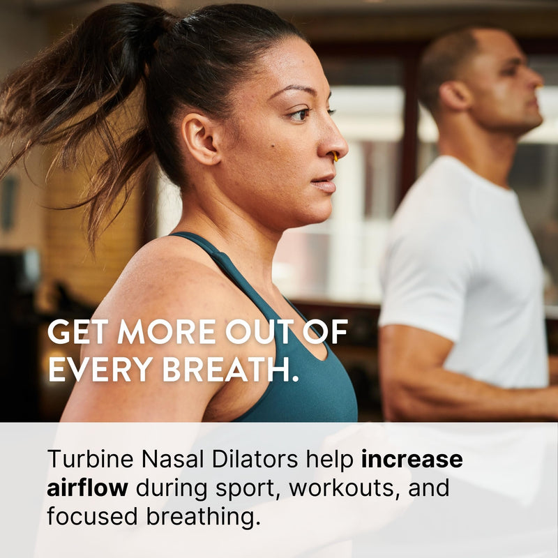 Rhinomed Turbine Nasal Dilator for Athletic Breathing – Trial 3pk