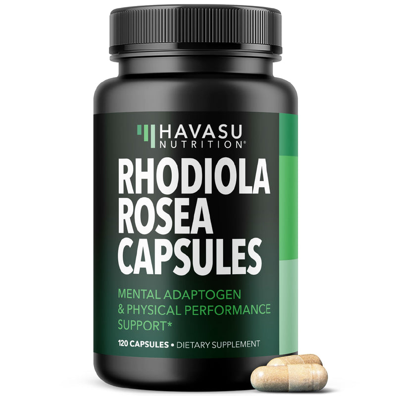 Rhodiola Rosea Supplement - 3% Salidrosides, 4-Month Supply