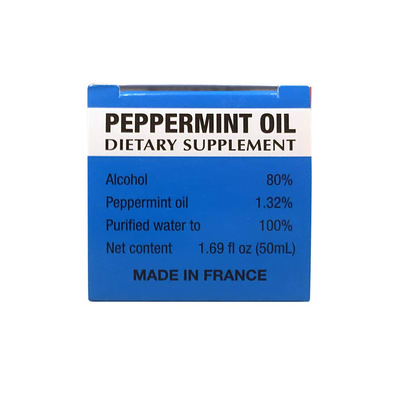 Ricqles Peppermint Oil Dietary Supplement — Digestive Support (3 Bottles, 1.69 fl oz each)