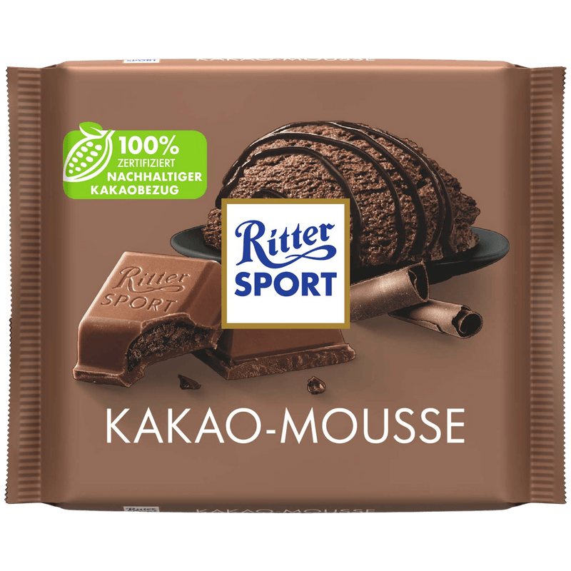 Ritter Sport | Cocoa Mousse Milk Chocolate Bar | 100g - InStock