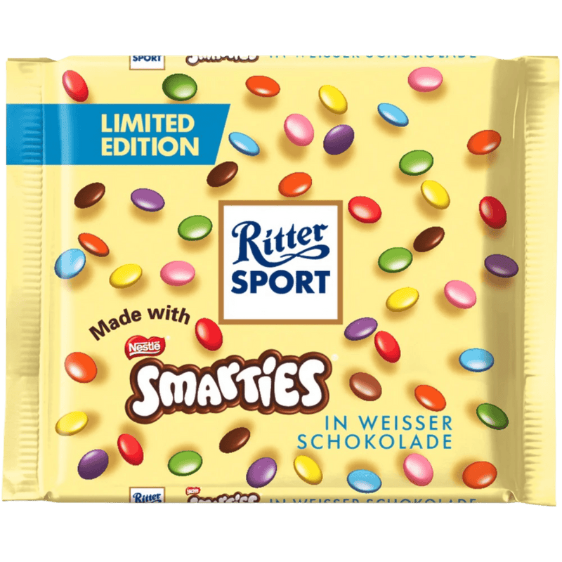 Ritter Sport | White Chocolate Smarties Bar | 100g - InStock