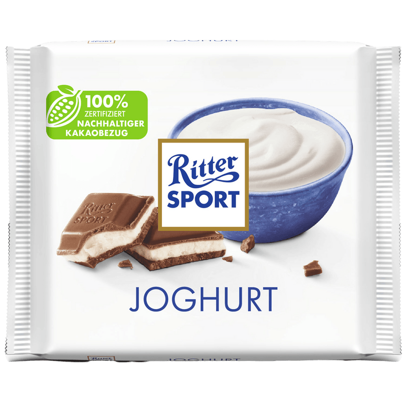 Ritter Sport | Yoghurt Milk Chocolate Bar | 100g - InStock