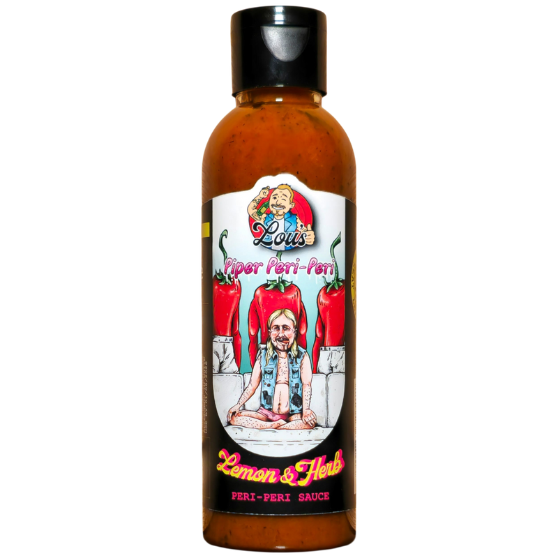 PIPER PERI PERI: LEMON & HERB HOT SAUCE