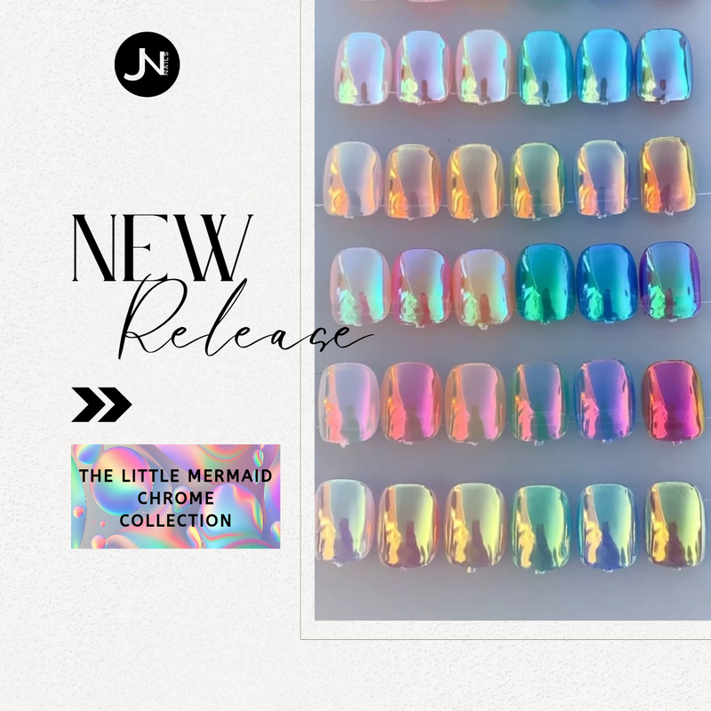 The Little Mermaid Chrome Collection 5 colours