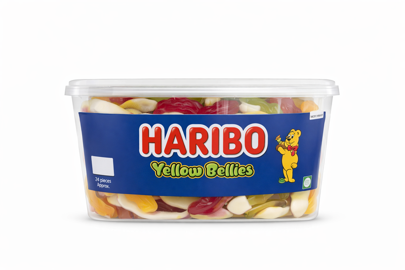 Haribo Yellow Bellies – 767g Tub