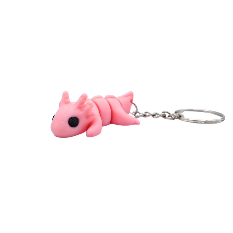 Axolotl Keyring