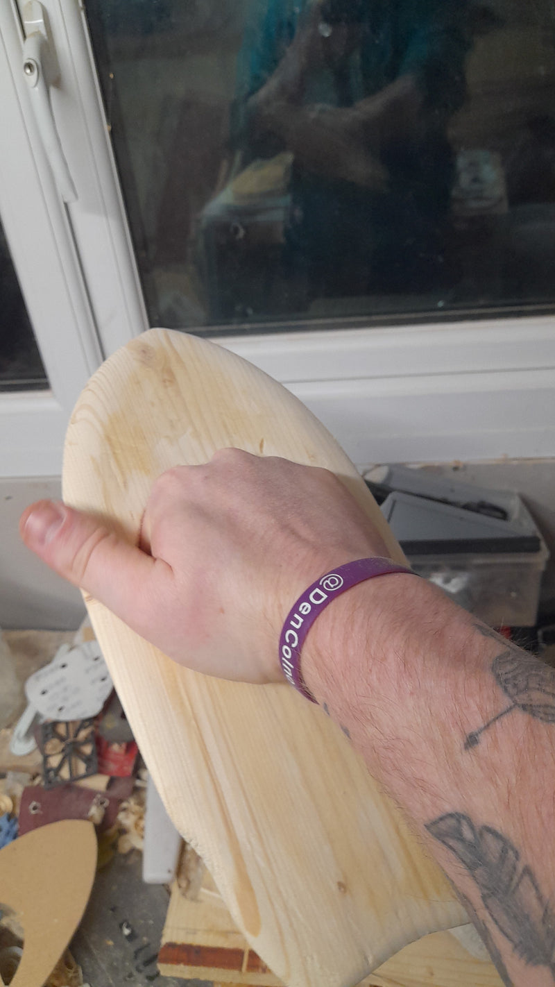 The Glide - handcrafted handplane designed for bodysurfers