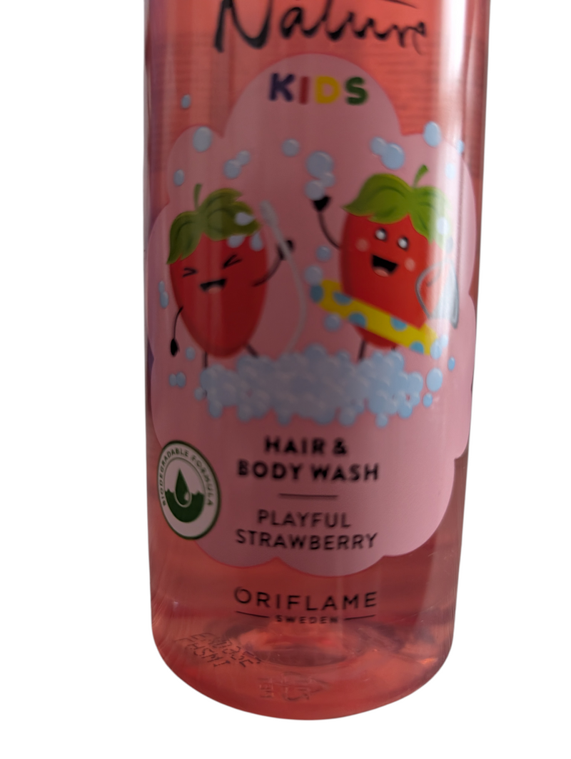 Oriflame Love Nature Kids Hair & Body Wash – Playful Strawberry ex