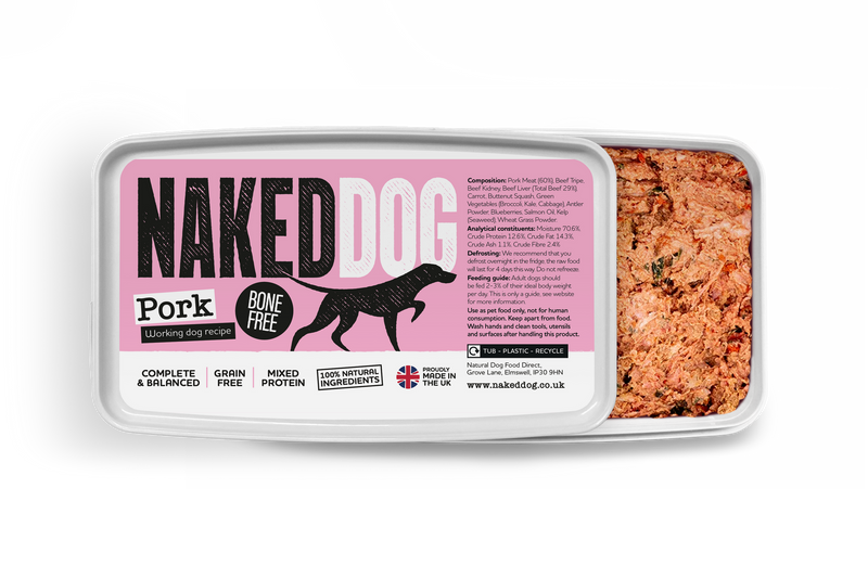 Naked Dog Original Pork (Bone Free) 1kg