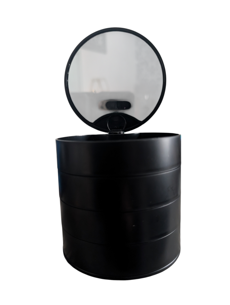 Oriflame Rotating Makeup Organiser with Mirror – Multi-Layer Cosmetic Storage
