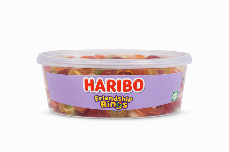 Haribo Friendship Rings – 480g Tub