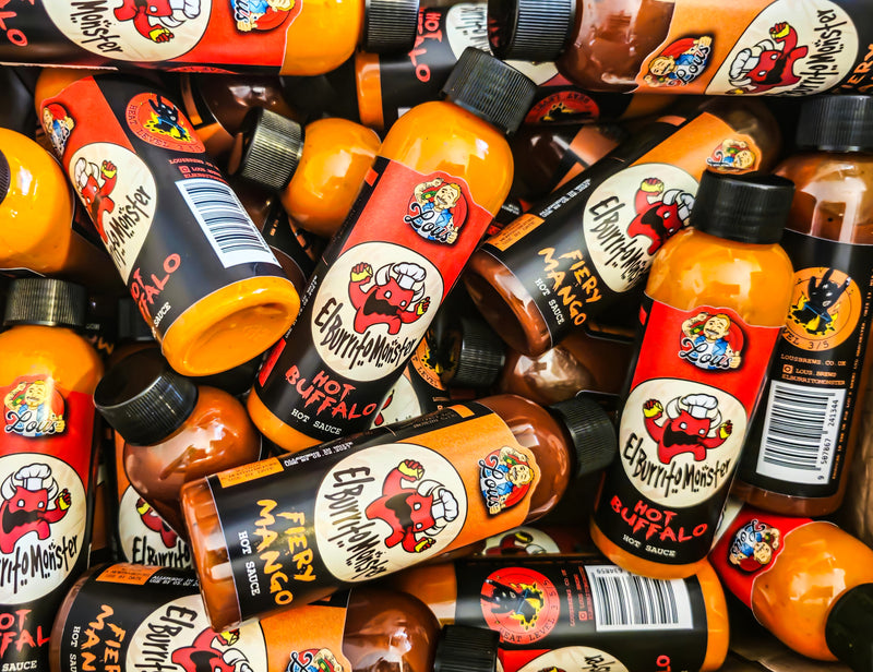 El Burrito Monster - Hot Buffalo Sauce