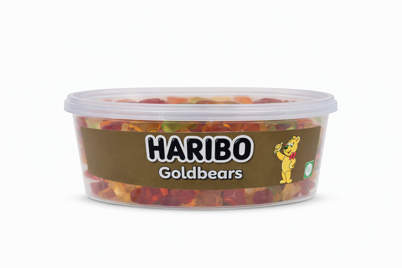 Haribo Goldbears – 460g Tub of Gummy Greatness