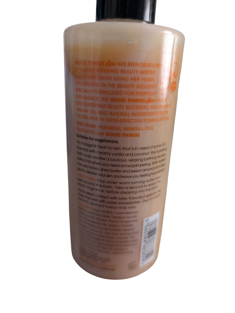 Good Things Spa Manuka Honey Nourishing Bath Soak – Hydrating Bath Treatment ex
