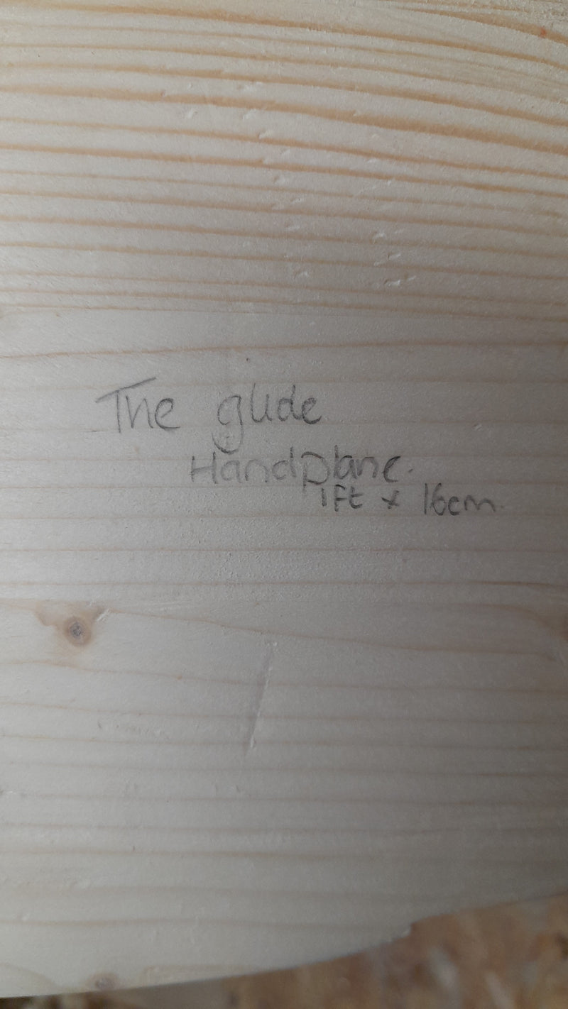 The Glide - handcrafted handplane designed for bodysurfers