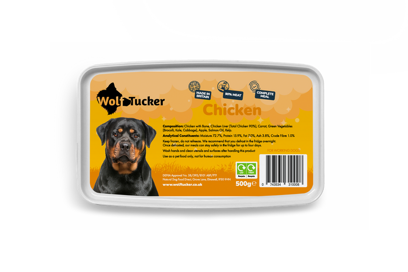 Wolf Tucker Working Dog Chicken Meal 1kg