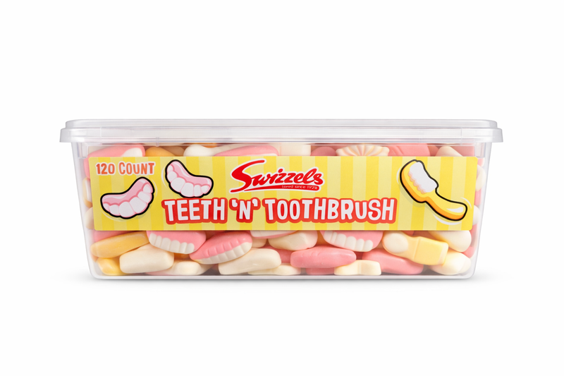 Swizzels Teeth 'n' Toothbrush Gummies – Pick and Mix Retro Sweets