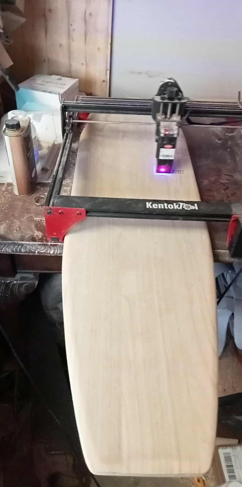 Reef Rider Bellyboard - Handcrafted Paulownia Excellence