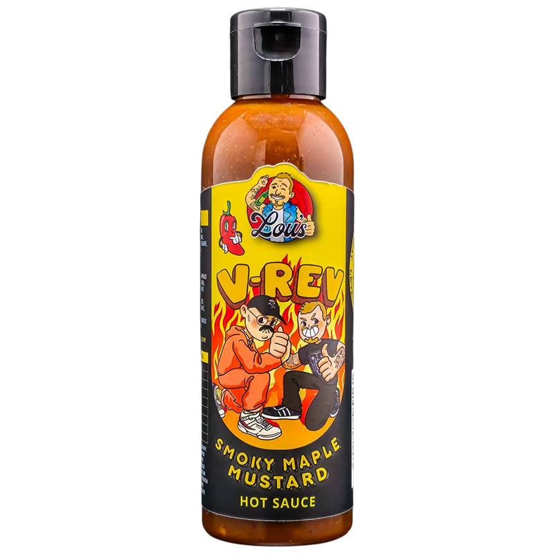 Lou's x V-Rev: Smoky Maple Mustard Hotsauce